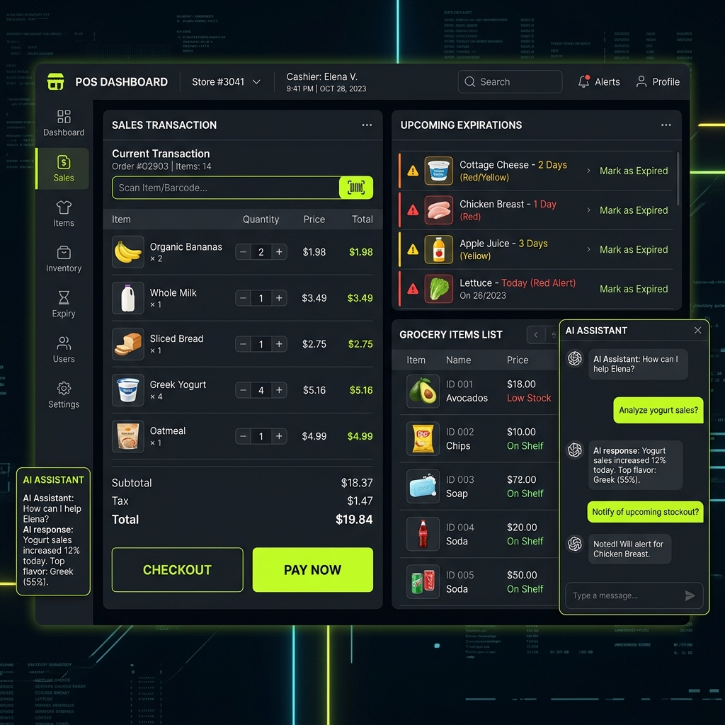 FMCG & Groceries App Mockup